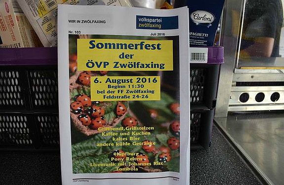 Sommerfest der ÖVP Zwölfaxing 2016