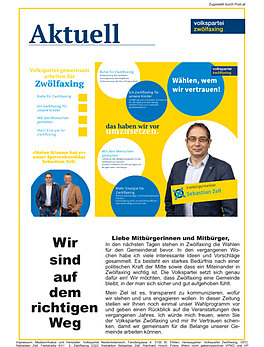 Gemeindeparteizeitung Jänner 2025